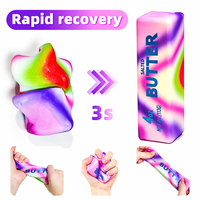 Jouet anti-stress en forme de beurre, durable et moelleux, à rebond lent, compressible et résistant