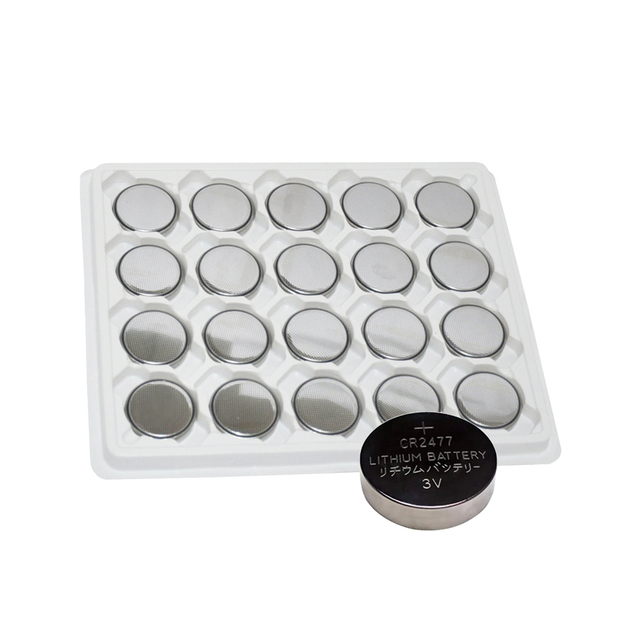 CR Series Li-ion Watch Button Cell Battery Cr2477 Made in China Dry Car Battery