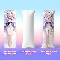 Housse de coussin personnalisée en gros pour personnages de jeu avec bords à double couture pour les fournisseurs d'expositions d'animations commerciales