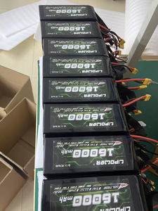 แบตเตอรี่โดรน Lipower 8000mAh 10000mAh 12000mAh 16000mAh 22000mAh 4S 14.8V 6S 22.2V 8S 29.6V สำหรับโดรน VO-10000 ขนาด 7-15 นิ้ว รุ่น B - Product Image 5