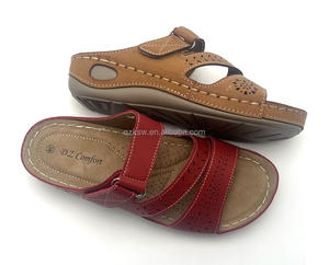 Meilleures ventes – Sandales compensées à talon haut pour femme, design élégant, semelle en PU, logo personnalisé OEM, bout ouvert, printemps, automne, été, extérieur - Product Image 4