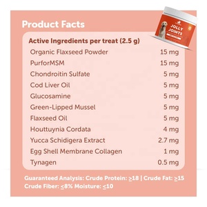 คอลลาเจนสูตรต้านการอักเสบของ <span class=keywords><strong>UC</strong></span>-<span class=keywords><strong>LL</strong></span> ไม่มีสารปรุงแต่งเทียมสำหรับสุนัข - Product Image 2