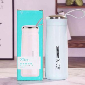 แก้วน้ำเก็บความร้อนแบบมีหูจับ ขนาด 400 มล. ของขวัญโฆษณาสุดหรู เป็นมิตรกับสิ่งแวดล้อม เหมาะสำหรับผู้ใหญ่ กลับไปโรงเรียน  รับสกรีนโลโก้ ทันสมัย - Product Image 1