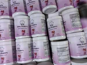 Thé détoxifiant minceur à la fraise avec probiotiques, poudre de <span class=keywords><strong>shake</strong></span> minceur à la fraise - Product Image 5
