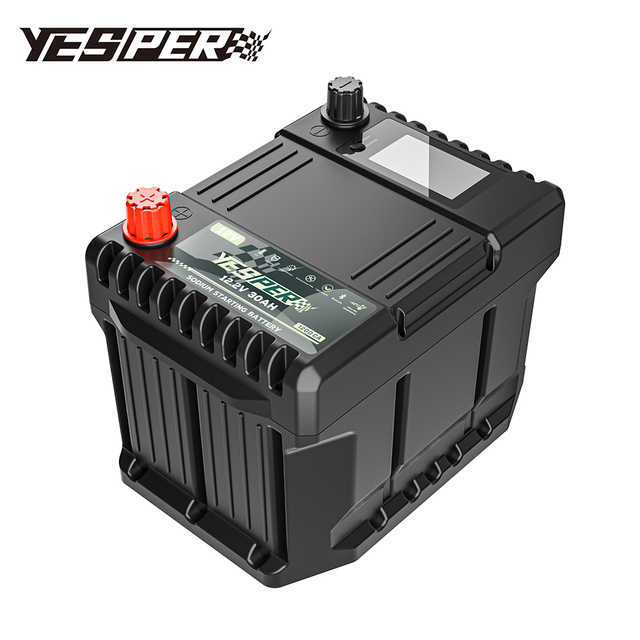 Yesper NS12-1200 High Quality Deep Cycle 12V 30Ah Sodium-ion Car Battery with BMS System Maintenance Free