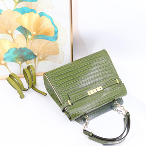 Super prodotti di moda borsa da donna firmata borsa di qualità materiale coccodrillo borsa a tracolla da donna presa di fabbrica 29 cm - Product Image 5
