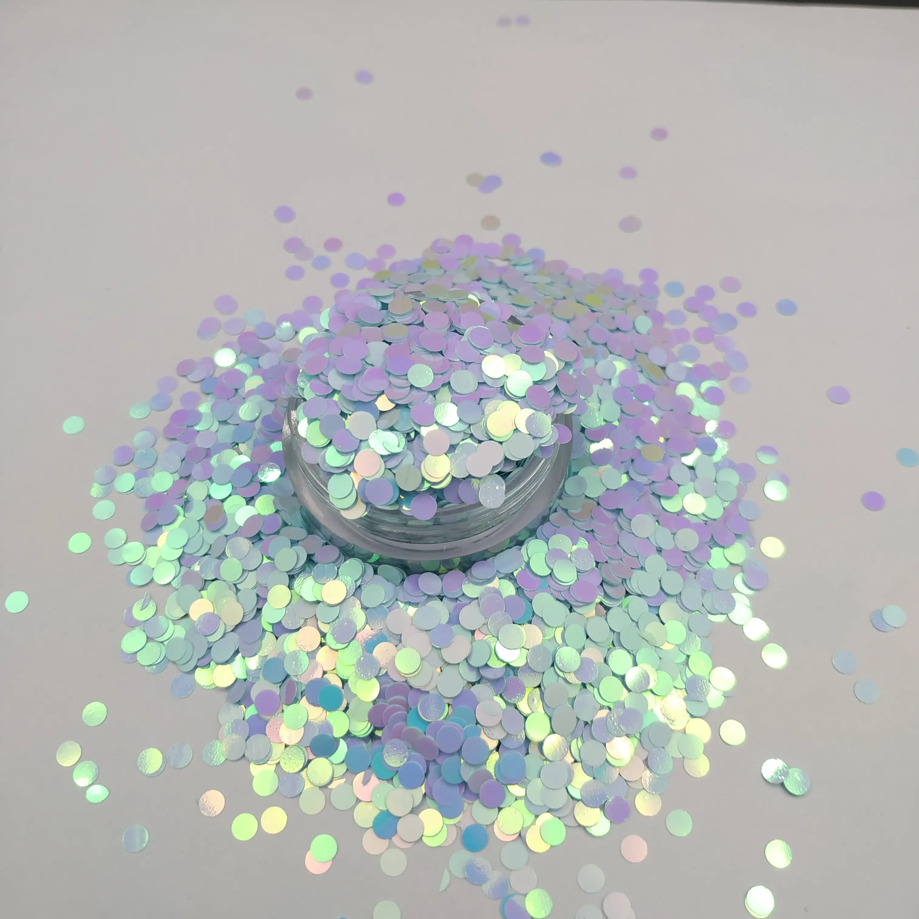 Groothandel Dikke Holografische Polyester Glitter Pailletten, Bulk Kleurverschuivende Kameleon Glitter Voor Nagels