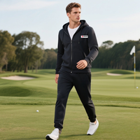 Survêtements personnalisés pour hommes survêtements 2 pièces décontracté athlétique jogging fermeture éclair complète survêtements couple femmes survêtements de golf