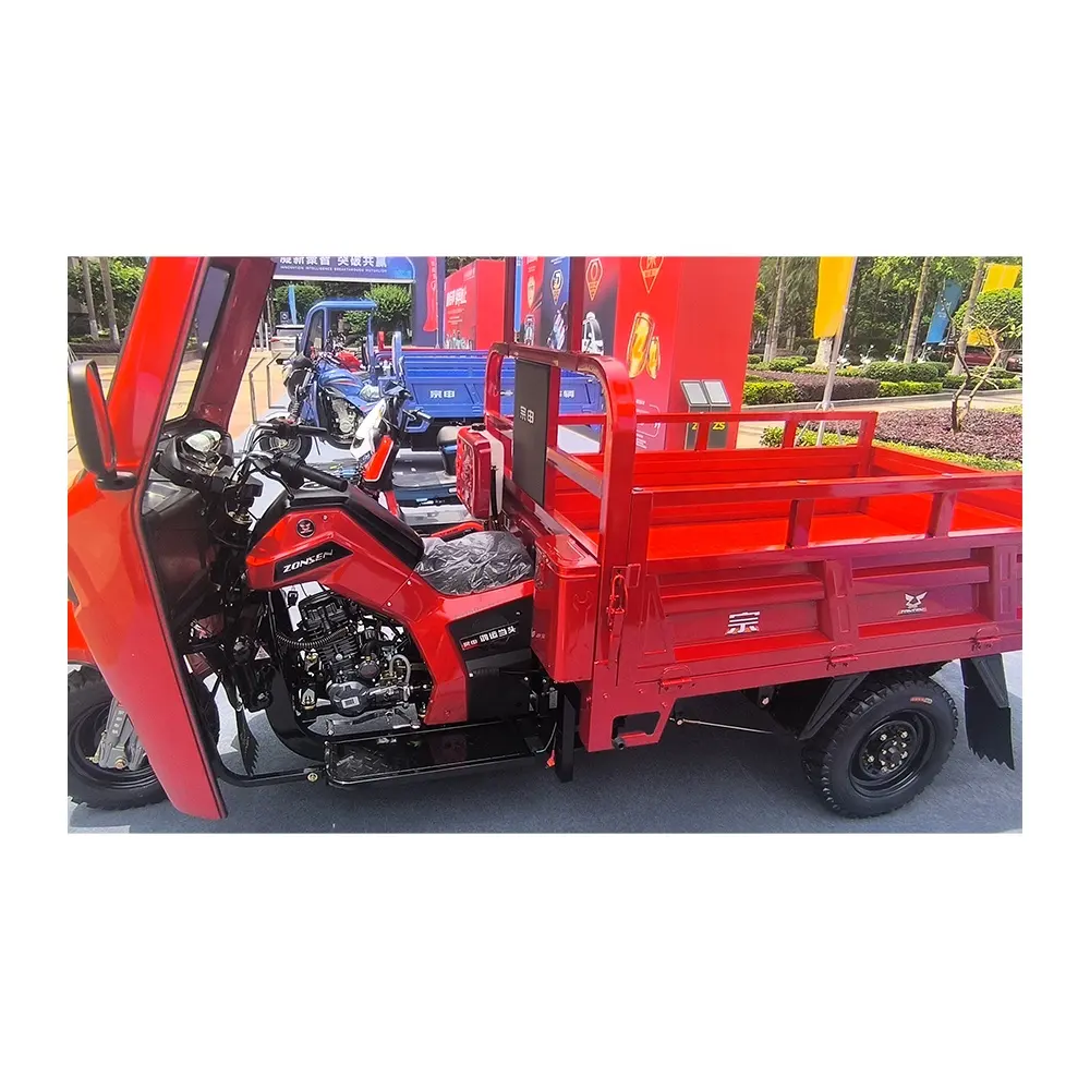 200cc petrol moto 3 wheel cargo tricycle price for adults