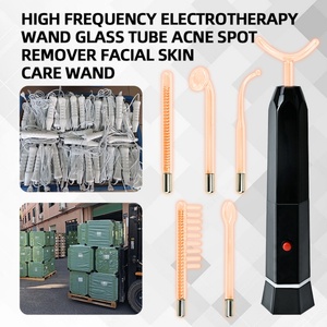 Portable High Frequency Skin Care Electrotherapy Wand Face <b>Massage</b> <b>Machine</b> - Product Image 5