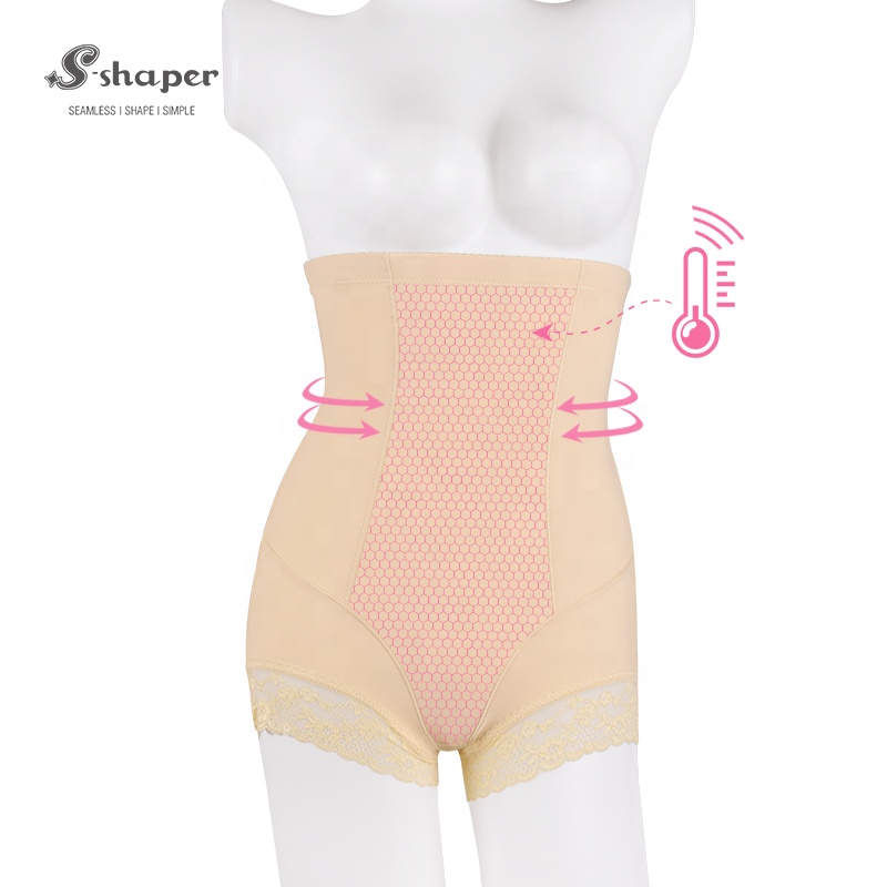 S-SHAPER высокие шорты с эластичной резинкой на талии с похудения Пояс с эффектом подтяжки ягодиц женские брюки животик плюс размер Шейперы тела Корректирующие трусы