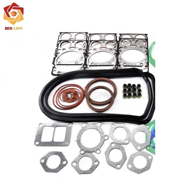 Ben Ling WD106220E23 Diesel Engine Gasket Kit OEM Size for Weichai Engine Parts