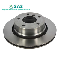 Disque de frein avant/arrière certifié ISO9001, usiné CNC, standard OE, en HT250 noir, électrostatique, haute température, haute qualité