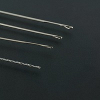 Hirisi BNS201 6 aiguilles à appâts pour la pêche à la carpe avec boîte de rangement, outils professionnels pour l'enfilage des appâts, accessoires de pêche à la carpe