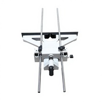 Adaptateur de rail de guidage en aluminium et plastique pour micro-réglage de table de guidage, plage d'ajustement 25 mm 297-350 mm pour le travail du bois