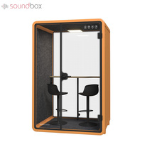 Soundbox pay machine bureau travail dosettes insonorisées avec climatisation