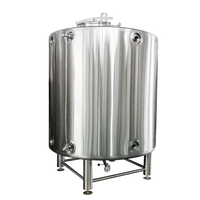 Réservoir d'eau sanitaire 1000l, 2000l, 5000L en acier inoxydable pour le stockage de l'eau