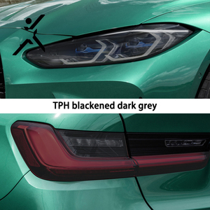 Gris oscuro PPF 6.5mil TPH película de tinte de faro Anti pequeños arañazos proteger película de faro película de luz de lámpara de coche - Product Image 4