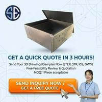 Custom SUS304 Stainless Steel Enclosure, Precision Sealed Housing for Medical Biochemistry Analyzers Sheet Metal Fabrication