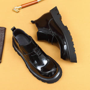 Botas de Tobillo de Cuero Genuino Originales 2025 para Hombre, Lavables, Estilo Retro Goodyear, Amekaki, con Cordones, Antideslizantes - Product Image 2