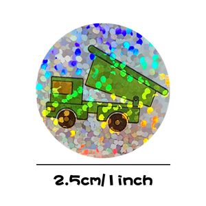 Pegatinas Adhesivas Holográficas de PVC Personalizadas, Calcomanías de Dibujos Animados Cortadas a Troquel, Resistentes al Agua y con Protección UV para Autos, <span class=keywords><strong>Laptops</strong></span>, Ventanas y Vasos - Product Image 1