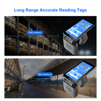 Scanmax SM55RT Android 11 lecteur RFID portable longue portée UHF NFC empreinte digitale 2D balayage BT WiFi lecteurs de cartes de contrôle d'accès