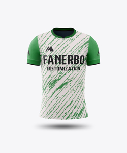Venta al por Mayor de Fábrica, Jersey de Fútbol Americano Sublimado, Ligero, Transpirable, Diseño Personalizado, Jacquard Retro, 100% Poliéster - Product Image 3