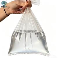 Sac de stockage d'eau en HDPE de qualité alimentaire, à trois soudures latérales, pliable, grande capacité, impression flexo, pour usage domestique