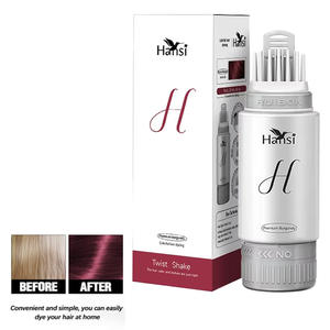 Crème colorante permanente pour cheveux roux de haute qualité, sans ammoniaque, sans <span class=keywords><strong>peroxyde</strong></span>, sans alcool, avec des ingrédients naturels à base de plantes pour couvrir les cheveux gris - Product Image 5