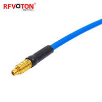 Câble coaxial RF Pigtail MMCX mâle vers MMCX mâle pour assemblage de câble 086 RG405, câble d'extension