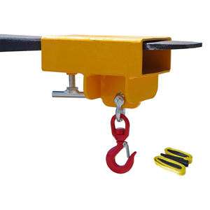 Alat Pengangkat <span class=keywords><strong>Forklift</strong></span> Mobile Tunggal dengan Pengait Putar dan Sekrup T Besar, Perangkat Pengait Pengangkat <span class=keywords><strong>Forklift</strong></span> - Product Image 1