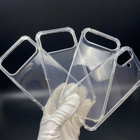 Vente en gros pas cher étui de téléphone en TPU souple transparent pour iPhone 17 16 15 Pro Max Air Transparent antichoc housse de protection pare-chocs