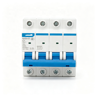 Disjoncteur miniature sur rail DIN de la série NXB de marque originale, NXB-40/63/125 1P 2P 3P 4P, interrupteur industriel, garantie 1 an