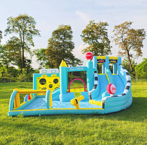 معدات لعب للأطفال قابلة للنفخ قابلة للتخصيص مع مصنع منزلق-أفضل مجموعة قلعة للتسلق - Product Image 5