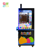 Arcade de prix de jeu à pièces attraper des balles goutte dans la machine de grue de griffe de victoire pour des centres d'amusement
