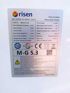 <span class=keywords><strong>Risen</strong></span> Titan S RSM40-8-390M-410M 120-Zellen Mono PERC Modul 390W 395W 400W Solarmodul 405W 410W Schwarzer Rahmen - Product Image 4