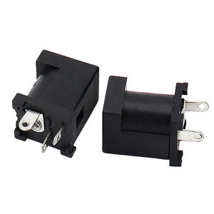 Conector DC012A, Enchufe de Alimentación Resistente a Altas Temperaturas, Retardante de Llama, 2.0/2.5, 3 Pines, Carga CC Vertical, Hembra, 5521 - Product Image 2