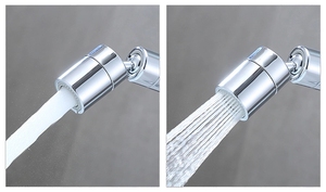 Singolo foro <span class=keywords><strong>rubinetto</strong></span> del bacino <span class=keywords><strong>con</strong></span> 360 Gradi di Rotazione Testa Sprinkler Flessibile 360 Rotating Aeratore - Product Image 3