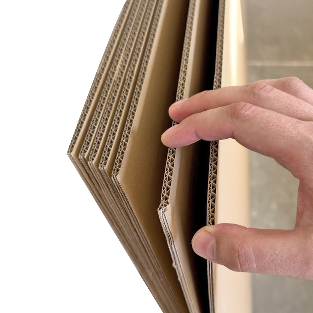 Double Layer Corrugated Packaging Coated Paper Drawer Heavy Goods Kraft Paperboard for Cosmetic Storage