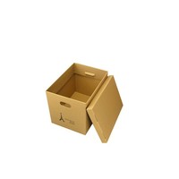 Caja de Cartón Personalizada para Almacenamiento de Archivos con Tapa
