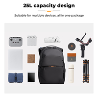 Sac à appareil photo K&F Concept, grande capacité, léger, étanche, sacs professionnels pour appareil photo et vidéo, sacs de voyage et sacs pour ordinateur portable