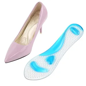 Silicone Gel 3/4 length Insole for High Heels Arch Support Orthopedic Shoe Sole Foot Pain Relief Ball of Cushion Inserts Women