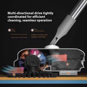 Ensemble balai et pelle à poussière à manivelle manuelle en microfibre pour la maison, directement <span class=keywords><strong>de</strong></span> l'usine, durable, à un clic - Product Image 5