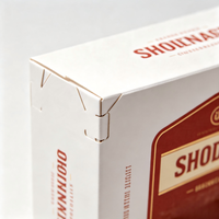 Boîte d'emballage personnalisée écologique pour saucisses, en carton rigide de qualité alimentaire, pour saucisses grillées, hot-dogs et snacks fumés