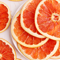 Tranches de pamplemousse séchées de qualité supérieure, tranches de fruits agrumes naturels pour le thé, les boissons et la décoration de cocktails, approvisionnement en vrac