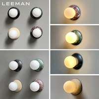 Applique murale LED moderne en marbre, luminaire mural de salle de bain, lampe de chevet, éclairage mural pour couloir, escalier, chambre, café