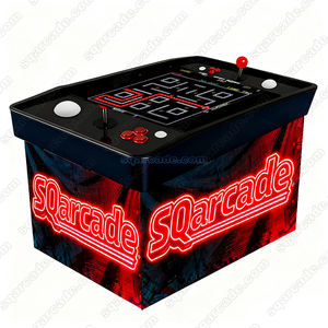 Machine <span class=keywords><strong>de</strong></span> <span class=keywords><strong>table</strong></span> d'arcade <span class=keywords><strong>de</strong></span> cocktail pliante à 2 joueurs 60-en-1 jeu interactif vidéo <span class=keywords><strong>de</strong></span> combat d'intérieur rétro - Product Image 2
