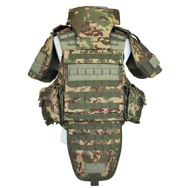 Full protection Tactical Outer Shell with a Fully Enveloping Design, Featuring High-strength and Wear-resistant Tactical Jacket.
