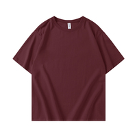 T-shirt unisexe QUATU le plus populaire, 100 % coton tricoté, lourd (280 g), uni, col rond, manches courtes, personnalisable avec logo