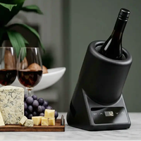 Refrigeratore per Bottiglie con Prestazioni di Raffreddamento Affidabili, Elettrico a Batteria, Doppia Alimentazione, Refrigeratore per Vino